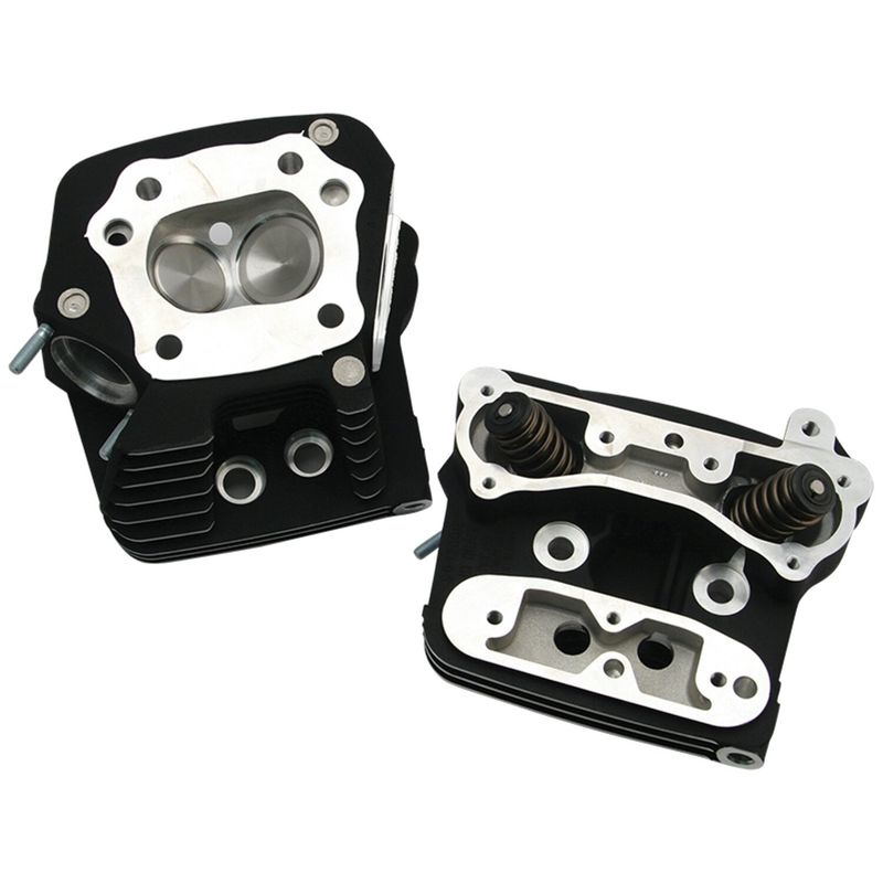 Topplock S&S SuperStock 8.4 8.9 svart Evo Big Twin 84-99