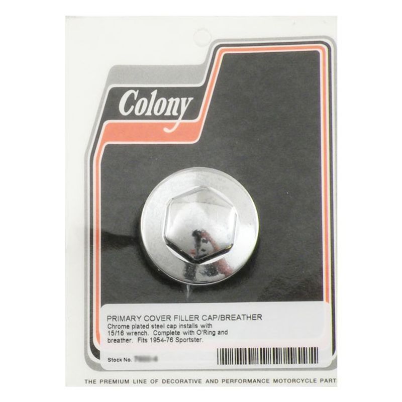 Oljepåfyllningsplugg primärkåpa Colony XL Sportster 54-76