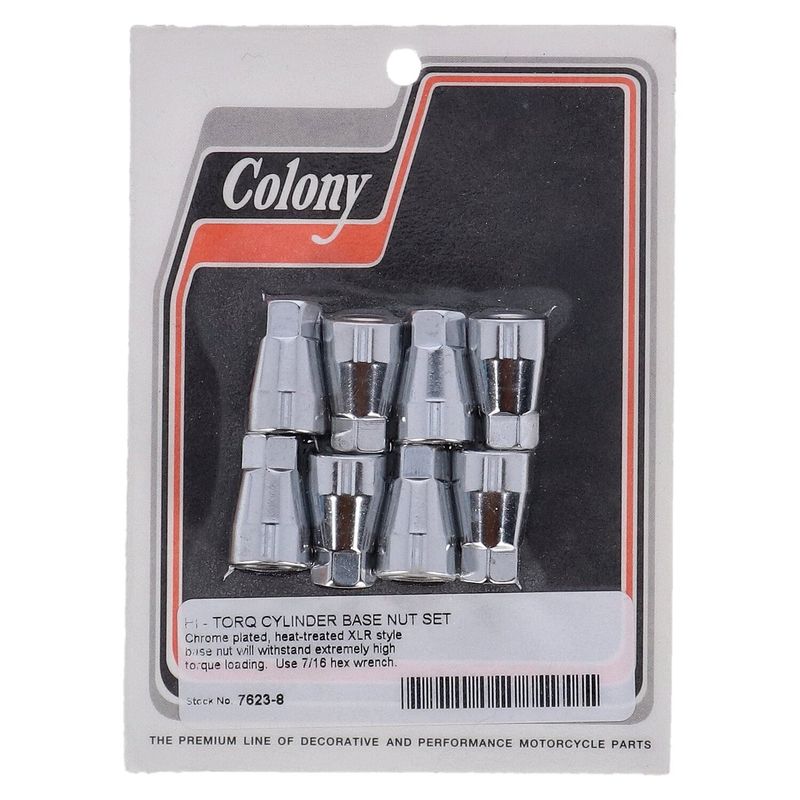 Muttersats cylinderfot Colony högmoment K, XL Sportster 52-85
