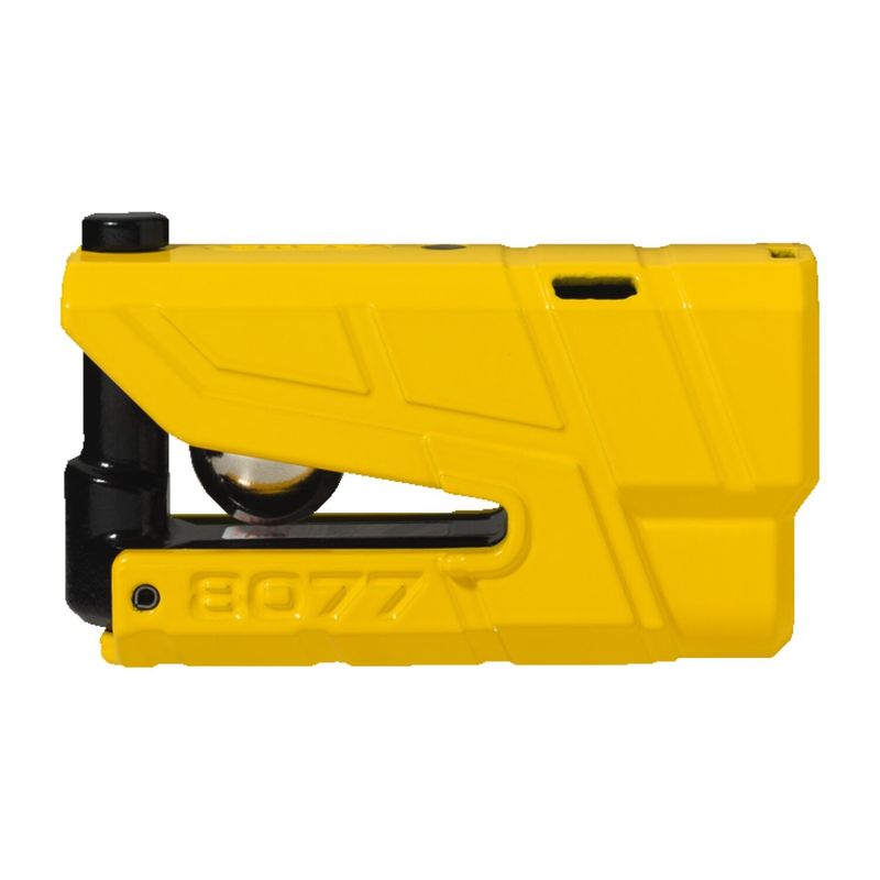 Skivbromslås Abus 8077 Granit Detecto XPlus 2.0 gul