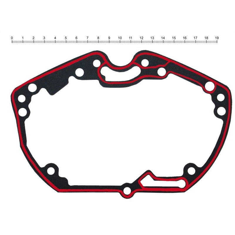 Packning kamkåpa James Gaskets 25353-00-YX .031" Buell XB 03-10 (5-pack)