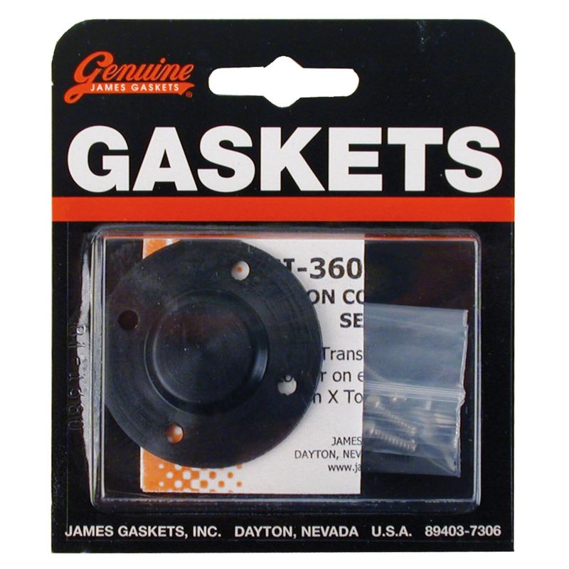 Platta James Gaskets svart Big Twin 36-64