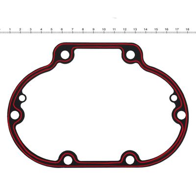 Packning kåpa växellåda James Gaskets 36805-06-X RCM Softail 07-25