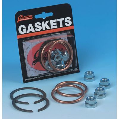 Monteringssats avgaspackning James Gaskets koppar Big Twin 84-26