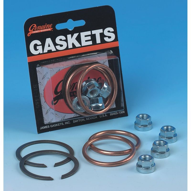 Monteringssats avgaspackning James Gaskets koppar Big Twin 84-26
