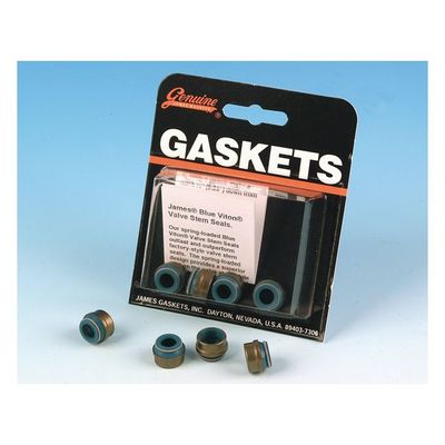 Tätningssats ventilstyrning James Gaskets Viton 4 Evo Big Twin 84-99 (4-pack)