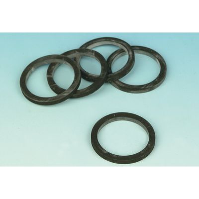 Kåpa gaffelrör James Gaskets gummi XLH, XLCH 59-70 (10-pack)