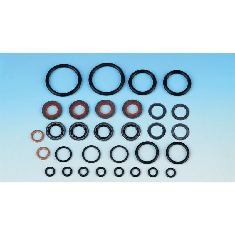 Gaffeltätningssats fram James Gaskets FLT/Touring 83-92