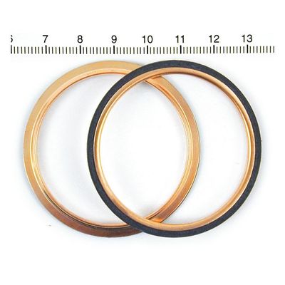 Packningssats avgassystem James Gaskets 65834-68-A2 rund koppar Shovel 66-84 (2-pack)