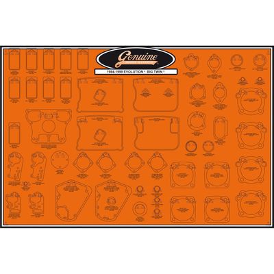 Packning tätning James Gaskets 99000-EVBT Evolution Evo Big Twin 84-99