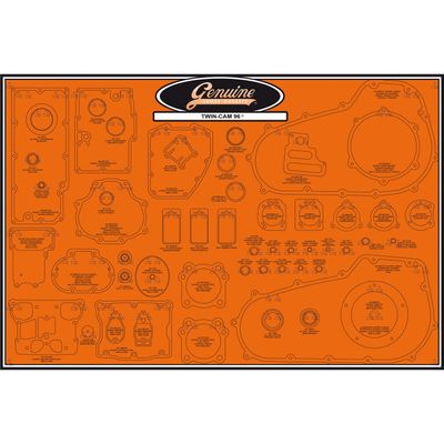 Packning tätning James Gaskets 99000-TC96 6 6-speed 96" 6-speed Twin Cam