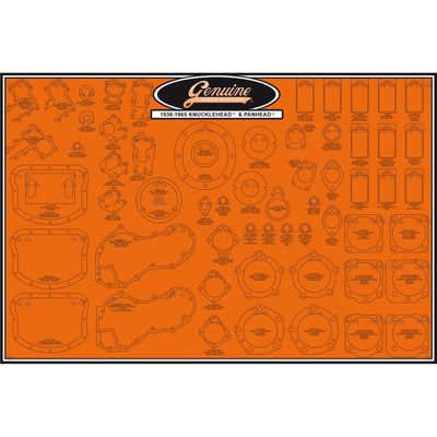 Packning tätning James Gaskets 99000-KNPN Knuckle Pan knucklhead, Panhead 36-64