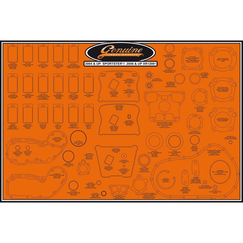 Packning tätning James Gaskets XR1200 XL Sportster 04-22