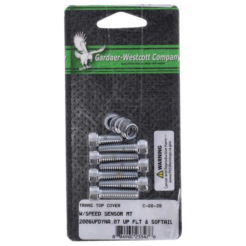 Skruvsats lock Gardner-Westcott Softail 07-25