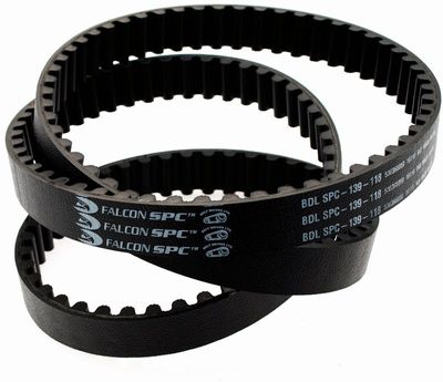 Drivrem bak Belt Drives Ltd. Falcon SPC 1-1/8" 139T bred FLT/Touring 04-06