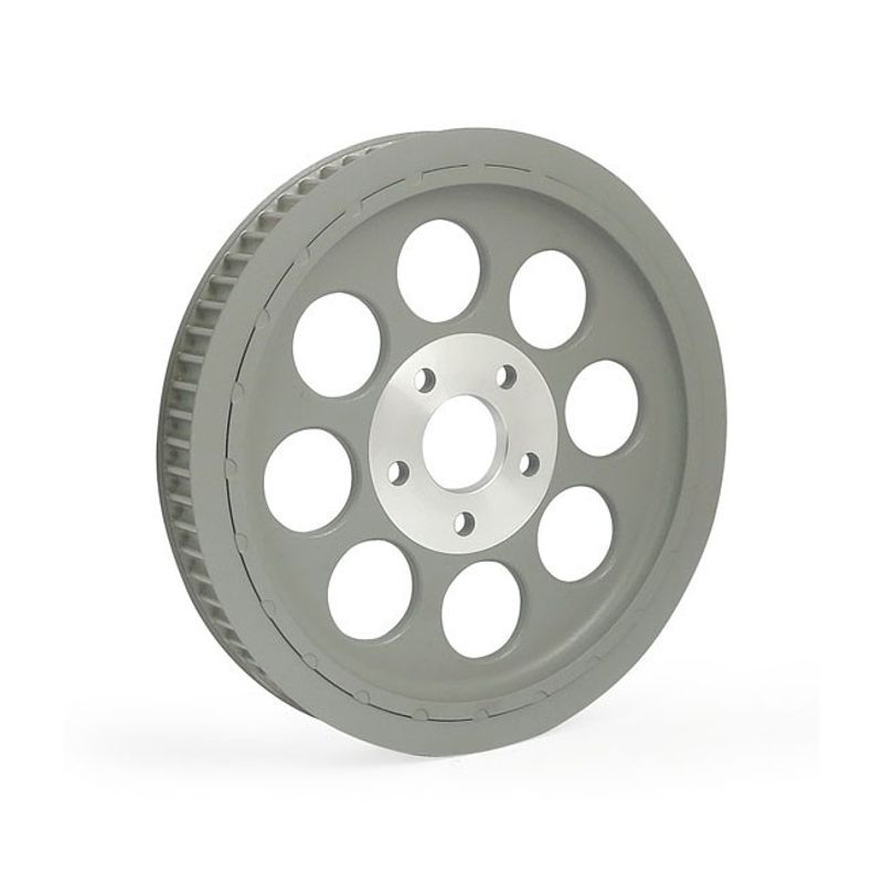 Remskiva hjul MCS Reproduction 70t 1-1/2" Evo Big Twin, 1999 Twin Cam silver