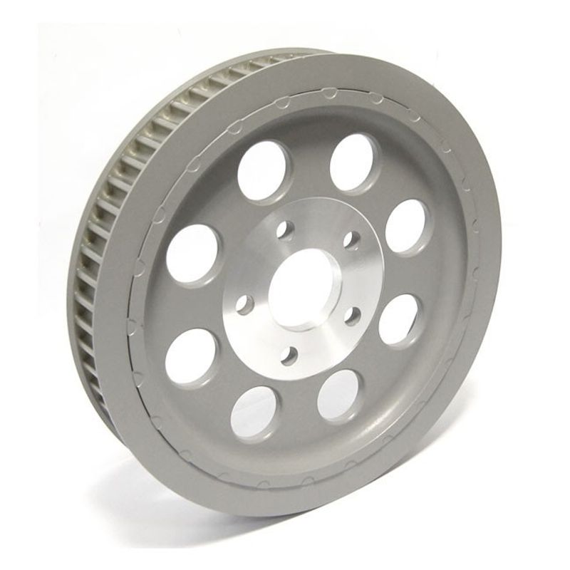 Remskiva hjul MCS Reproduction 61t 1-1/2" Evo Big Twin, 1999 Twin Cam silver