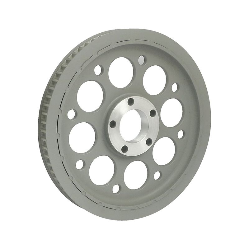 Remskiva hjul MCS Reproduction 70t 1-1/8" Dyna 00-05 silver