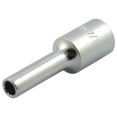 Hylsa bromsbeläggssprint MCS 12-kant 1/4" 3/8" fyrkant Big Twin 00-07