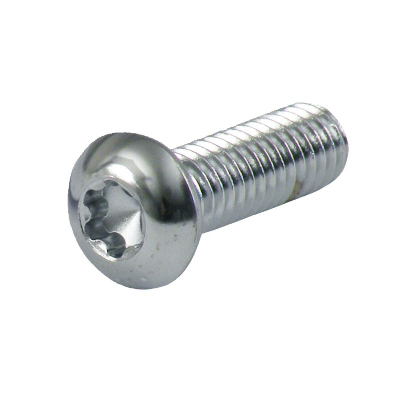Bult Gardner-Westcott 8 Button Torx 1/4-28x3 krom (5-pack)