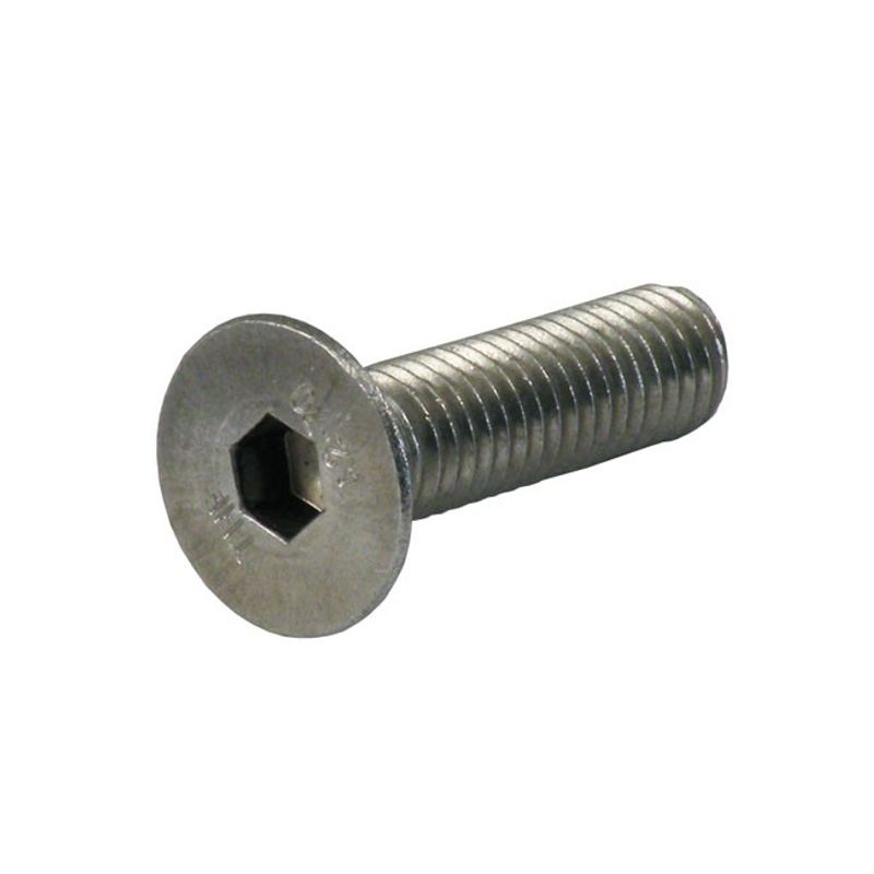 Insexskruv Gardner-Westcott M4 Flathead 16mm rostfri (5-pack)
