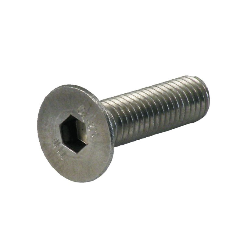 Insexskruv Gardner-Westcott M10 Flathead 25mm rostfri (5-pack)
