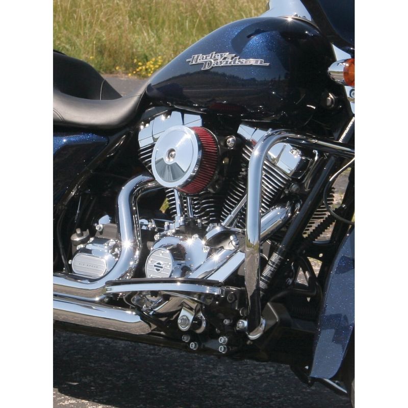 Luftfilterlock S&S Bobber-domed krom