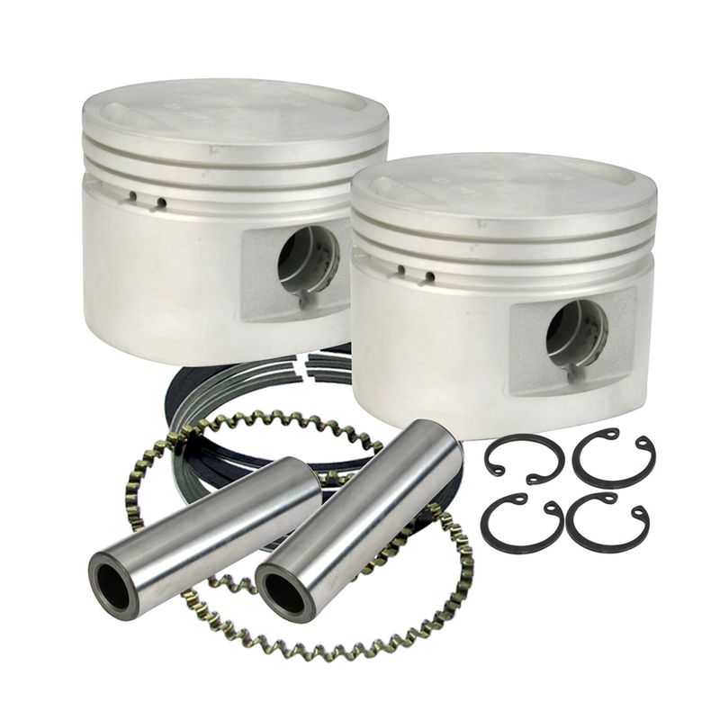Kolvsats S&S 3-1/2" +.010 gjuten Evo Big Twin 84-99