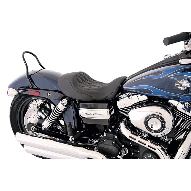 Solosadel Mustang Tripper Forward bred diamond Dyna 06-17 svart