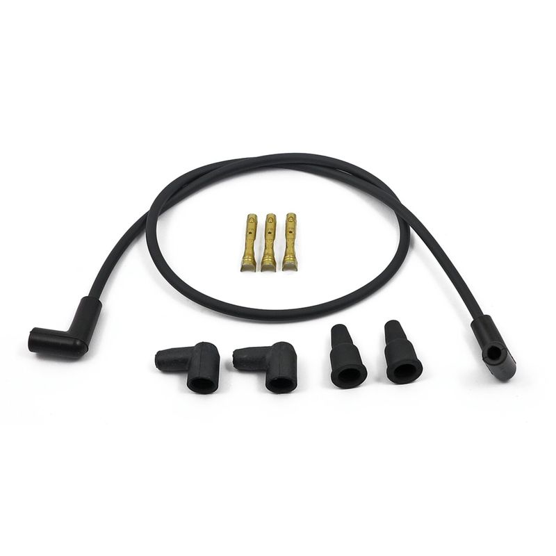 Kabel Compu-Fire 2 8mm svart -99 H-D tändspole