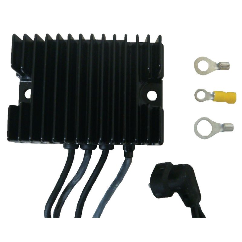 Spänningsregulator Compu-Fire svart Evo Big Twin 89-99
