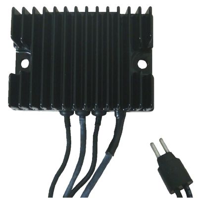 Likriktare spänningsregulator Compu-Fire svart XL Sportster 91-03