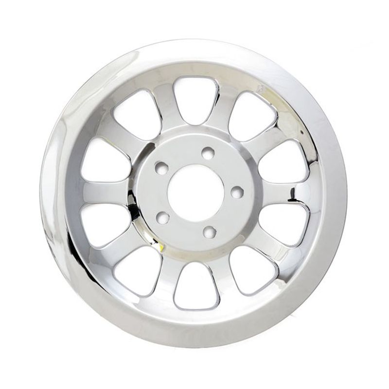 Kåpa remskiva MCS holes 66t krom Softail 07-26