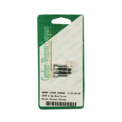 Monteringssats derbylock Gardner-Westcott Allen krom Big Twin 70-98
