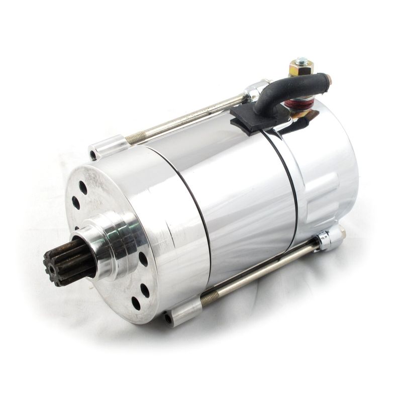 Startmotor All Balls Prestolite 1.4 XL Sportster 67-80 krom