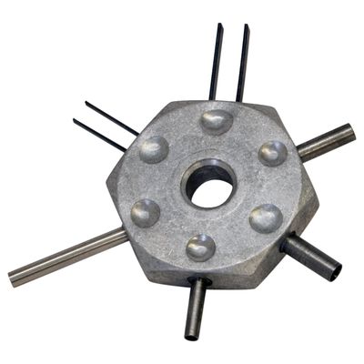 Lisle, 6-1 star receptacle extractor