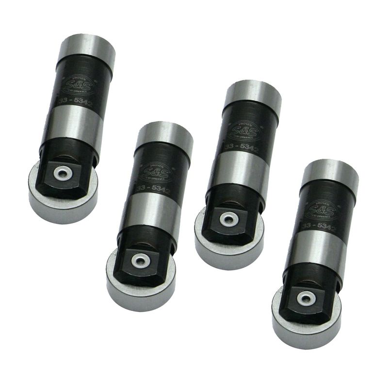 S&S, Evo high performance tappet assembly set. HL2T (4-pack)