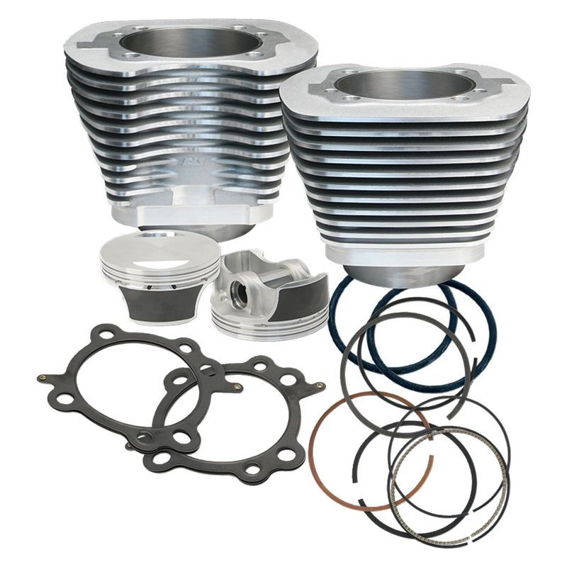Kolvsats cylinder S&S 88" 97" 88" Dyna 99-05 silver