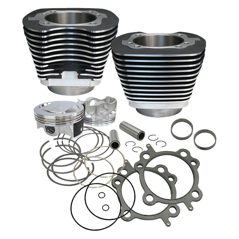 Kolvsats cylinder S&S 88" 97" 88" Dyna 99-05 svart
