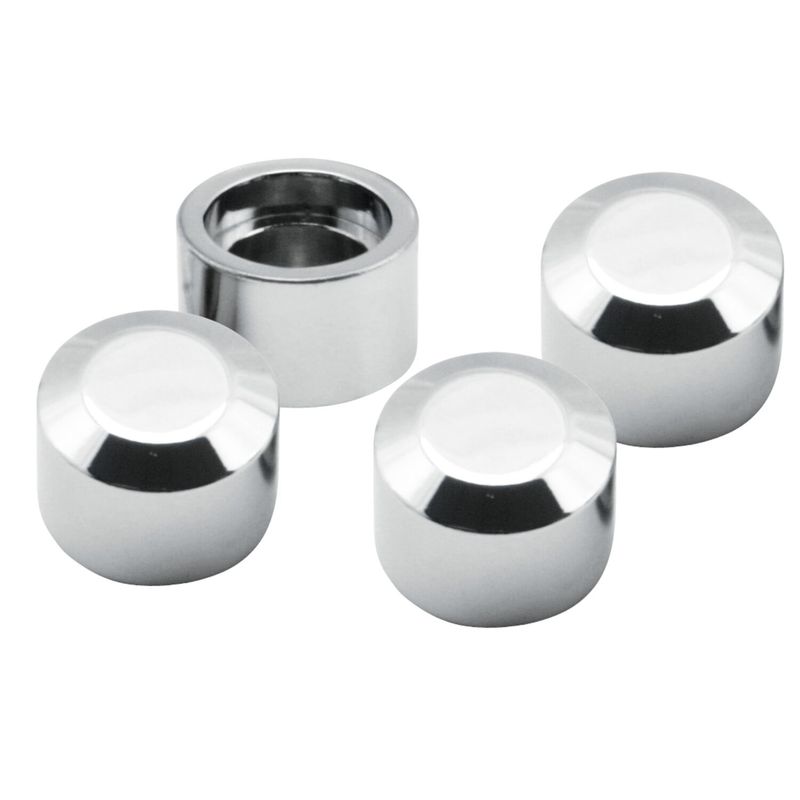 Kåpa bult S&S krom (4-pack)