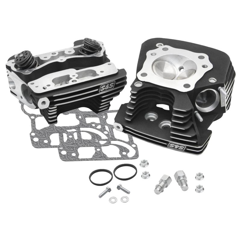 Topplock S&S SuperStock svart Twin Cam 99-05