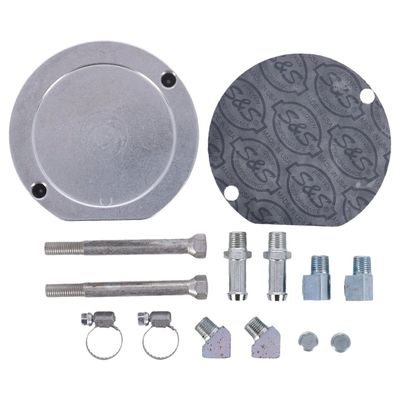 Monteringssats oljefilter S&S 1/4" billet XL Sportster and other