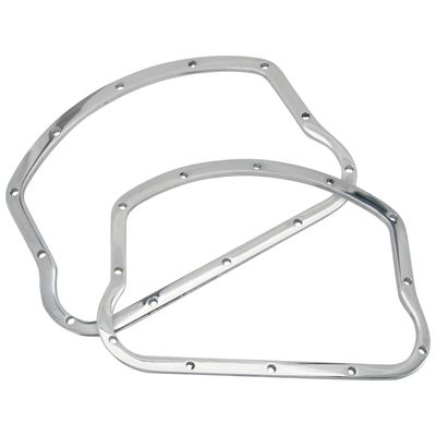 Ventilkåpor S&S D-ring krom Panhead 48-65