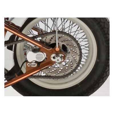 Bromssats drev Kustom Tech K-Tech polerad universal