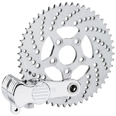 Bromssats drev Kustom Tech K-Tech polerad universal