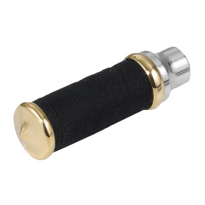 Fotpinne Kustom Tech K-Tech Fabric Tape polerad mässing