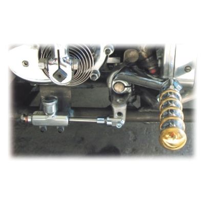 Huvudcylinder bak Kustom Tech K-Tech universal polerad