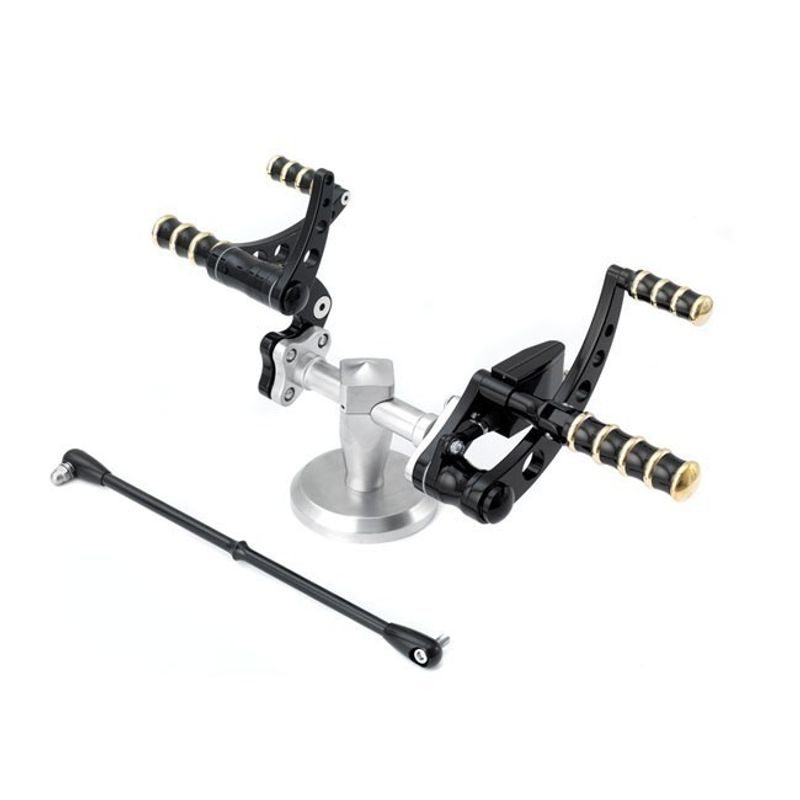 Framflyttade reglage Kustom Tech K-Tech FXST 86-99 svart/mässing
