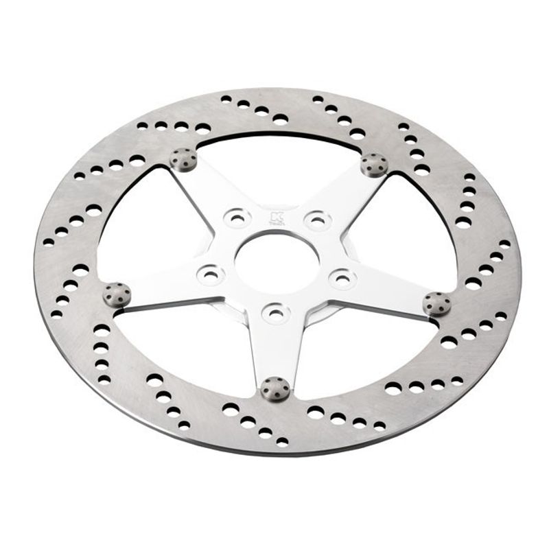 Bromsskiva fram Kustom Tech K-Tech 11.5 höger rostfri UPTO 1999 MODELS
