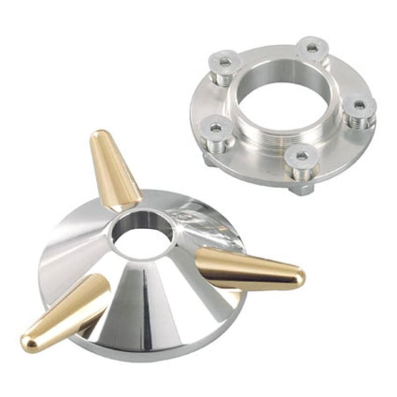 Kåpa nav Kustom Tech aluminium 00-25 mässing